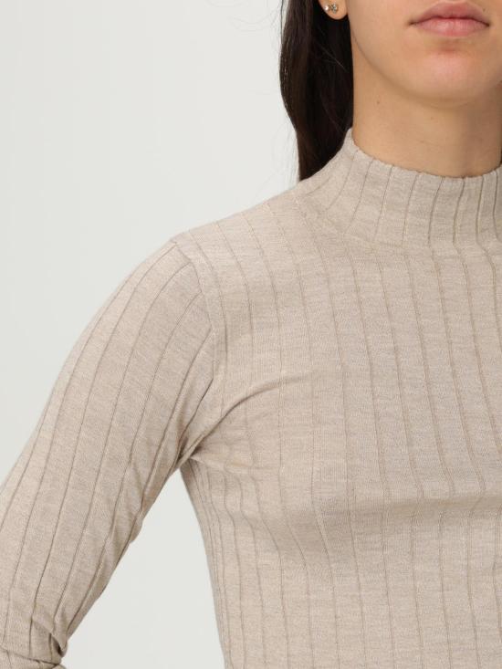 25FW 브루넬로 쿠치넬리 터틀넥 M41862204 C067 Sand - BRUNELLO CUCINELLI