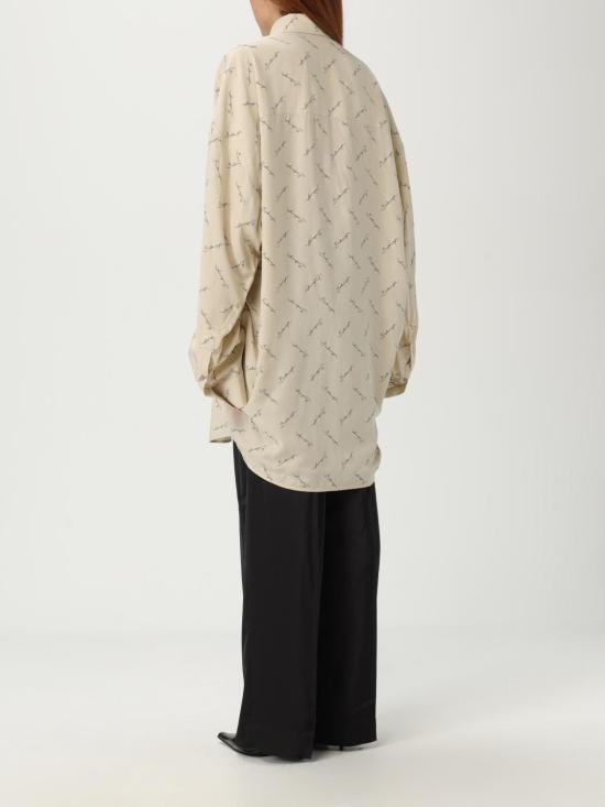 25SS 발렌시아가 블라우스 773300TRLB1 9711 Beige - BALENCIAGA