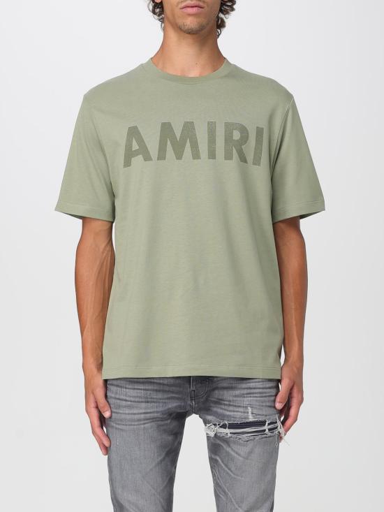 25FW 아미리 반팔 티셔츠 AMJYTE1214 OLIVE Green