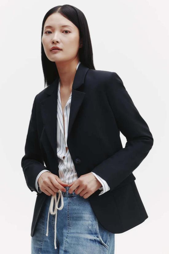  티더블유피 수트 자켓 Twp Supper Suiting 재킷 미드나잇