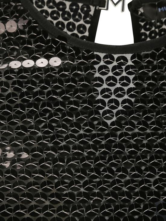  뮈글러 반팔 티셔츠 24S1TO0691572 1999 BLACK - MUGLER