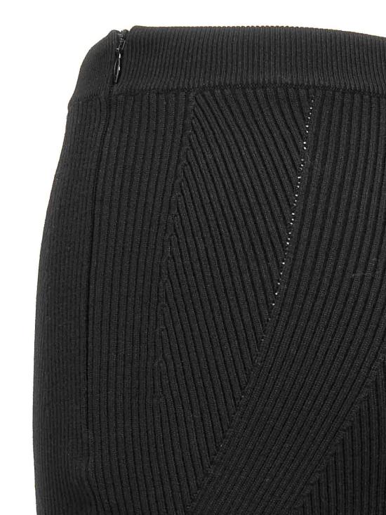  알렉산더 맥퀸 미디 스커트 768608Q1A651000 Black - ALEXANDER MCQUEEN