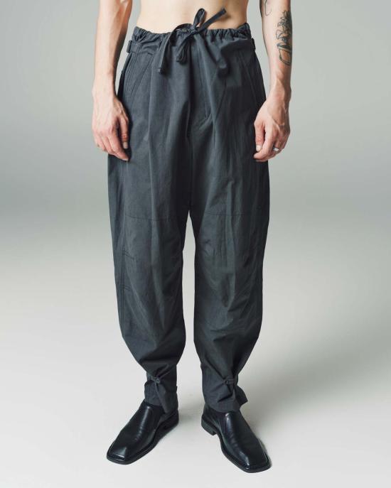  르메르 스트레이트 팬츠 맥시 밀리터리 팬츠 앤트라사이트 브라운