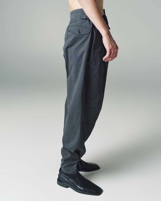  르메르 스트레이트 팬츠 맥시 밀리터리 팬츠 앤트라사이트 브라운 - LEMAIRE