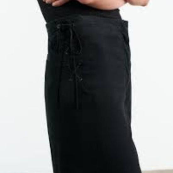  닐리로탄 스트레이트 팬츠 Nili Lotan Hartley 팬츠 제트 블랙 - NILI LOTAN