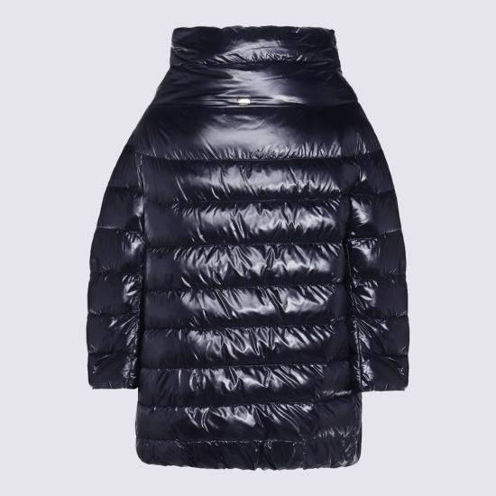 25FW 에르노 아민타 케이프  PI0043DIC12017Z9200 BLUE - HERNO