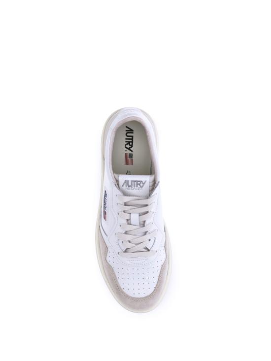 26SS 오트리 메달리스트 로우 스니커즈 AULMLS33 WHITE - AUTRY