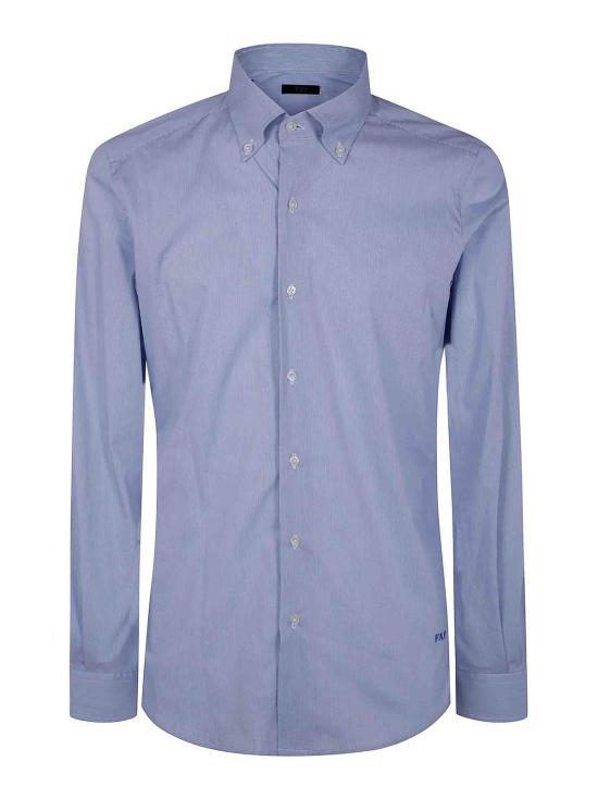 26SS 페이 긴팔 셔츠 NCMA150258SXAFU805 Blue