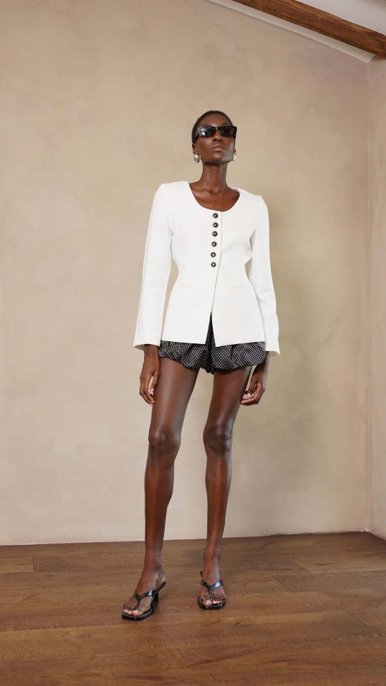  파렌테지 숏팬츠 버블 실크 반바지