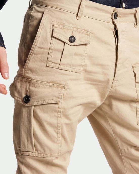 25FW 디스퀘어드2 스트레이트 팬츠 S74KB0818S39021 111 Beige - DSQUARED2