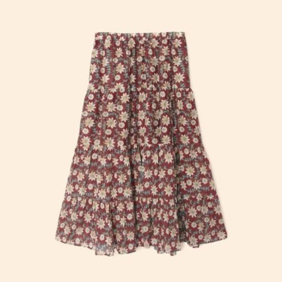  시레나 롱 스커트 비올라  시더 - XIRENA