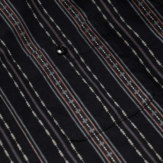  슈가케인 긴팔 셔츠 사탕수수 Sc29462 사우스웨스턴 도비 스트라이프 Ls 작업 - SUGAR CANE