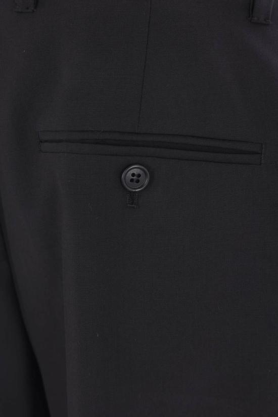 25FW 프라다 스트레이트 팬츠 P249JSOOO1XMYF0002 Black - PRADA