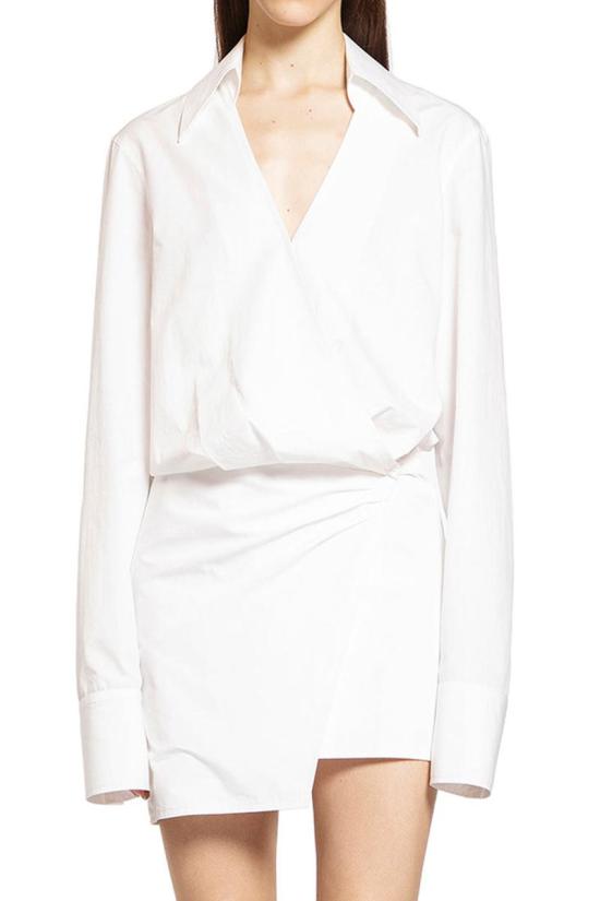 25SS 디 아티코 숏 원피스 250WCA00394CCC052AA 001 WHITE