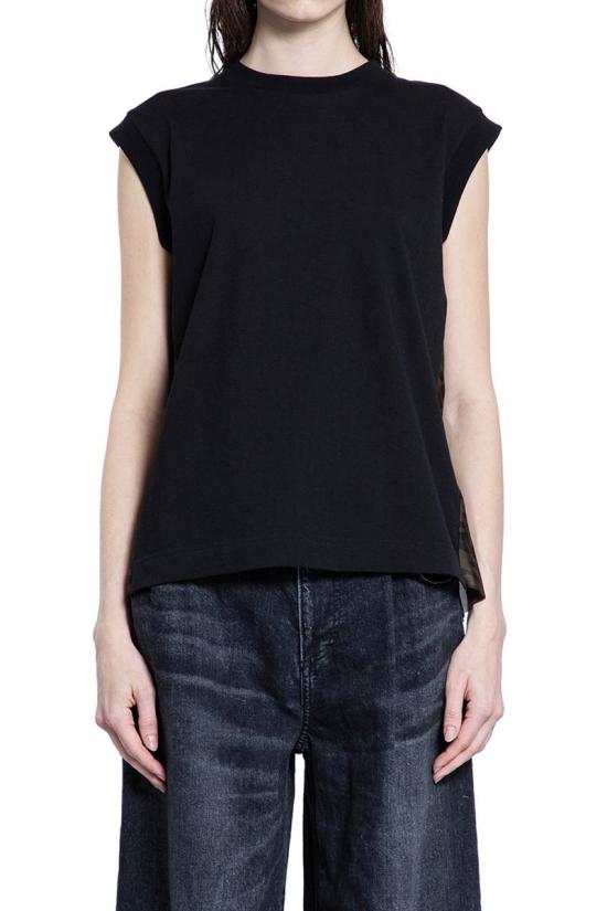 25SS 사카이 민소매 티셔츠 2507908 602 BROWN