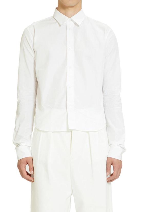 25SS 로에베 긴팔 셔츠 H526Y05WDK 2100 WHITE