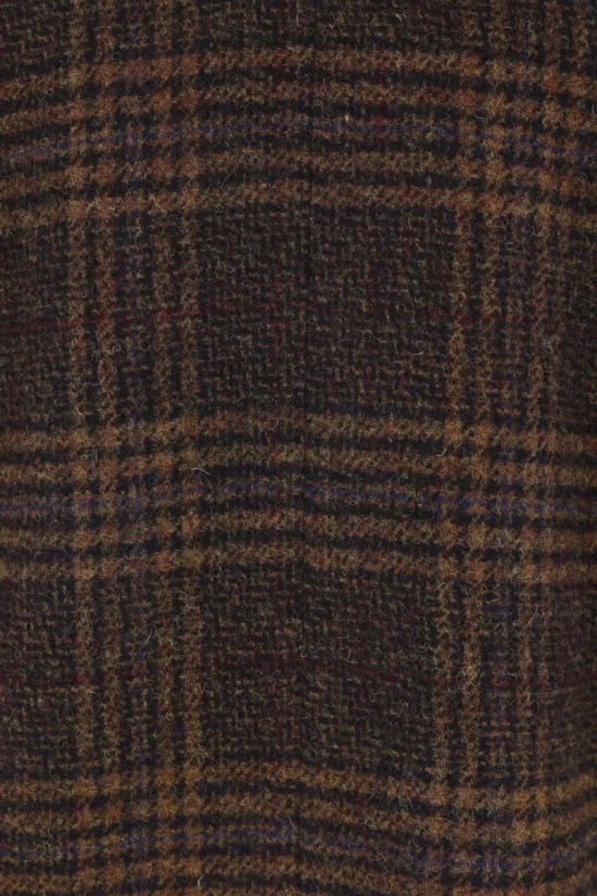 25FW 이자벨마랑에뚜왈 렉사나 롱 체크 울 코트  MA0285FAC3D02E67KI BROWN - ISABEL MARANT ETOILE