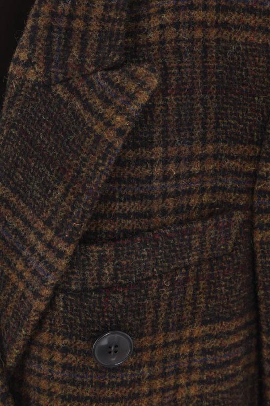 25FW 이자벨마랑에뚜왈 렉사나 롱 체크 울 코트  MA0285FAC3D02E67KI BROWN - ISABEL MARANT ETOILE