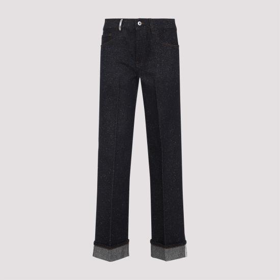 25SS 버버리 스트레이트 팬츠 8101680 C1765 INDIGO - BURBERRY