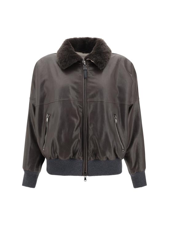 25FW 브루넬로 쿠치넬리 자켓 MPPAH7747 C4192 BROWN