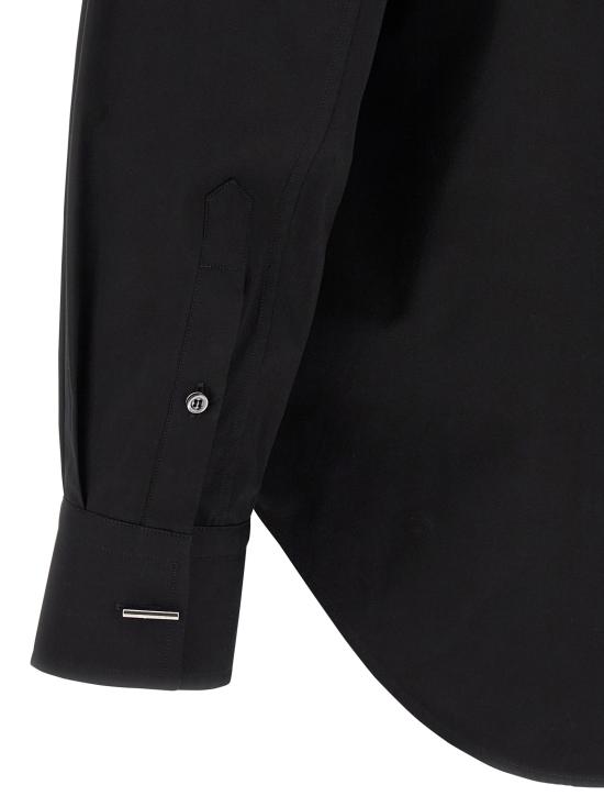 25FW 알렉산더 맥퀸 긴팔 셔츠 826636QNAAX1000 Black - ALEXANDER MCQUEEN