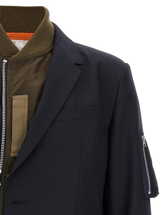 25FW 사카이 자켓 2503743M233 Blue - SACAI