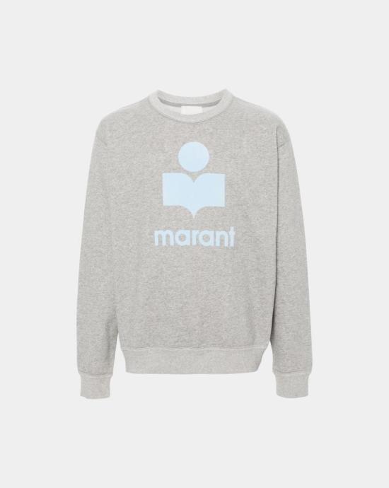 25FW 이자벨마랑 긴팔 티셔츠 SW0029HAB1M18H GYIB Grey ice blue