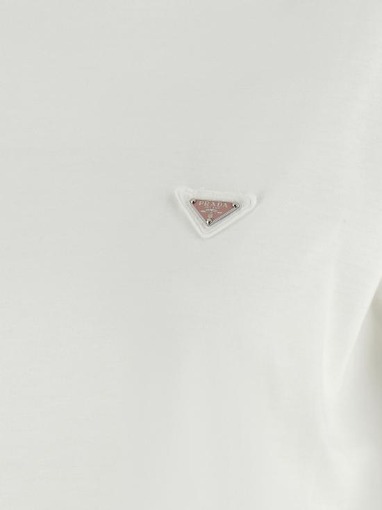 25FW 프라다 탑 35838SOOO15ZGF0009 White - PRADA