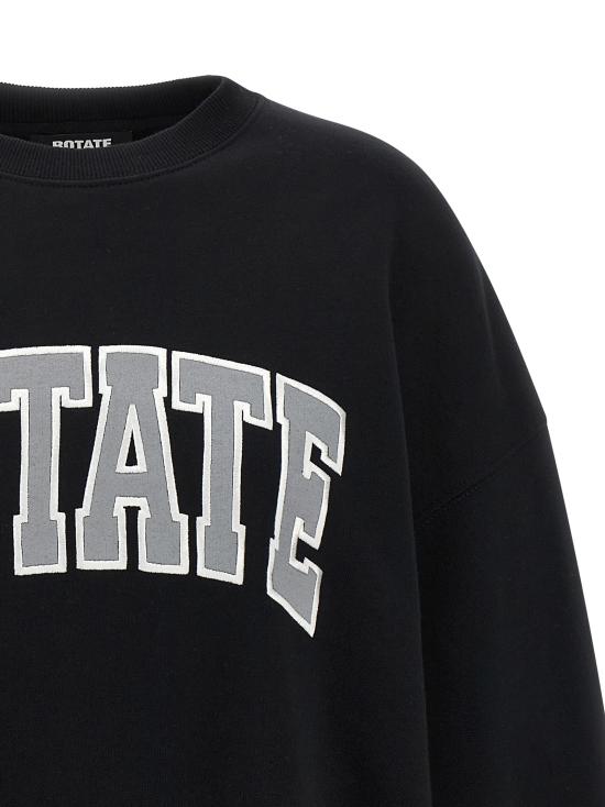 25FW 로테이트 바이 크리스텐슨 긴팔 티셔츠 113427100100 Black - ROTATE BY BIRGERCHRISTENSEN
