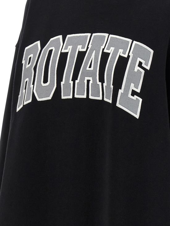 25FW 로테이트 바이 크리스텐슨 긴팔 티셔츠 113427100100 Black - ROTATE BY BIRGERCHRISTENSEN