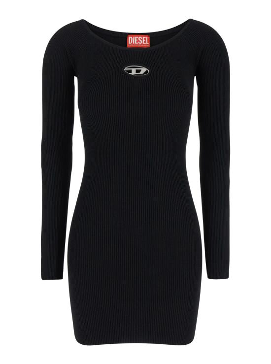 25FW 디젤 M-VERA 엠 베라 오프숄더 숏 원피스 A141880DLAX9XX Black