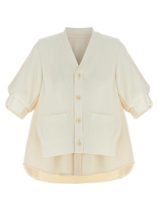 25FW 사카이 가디건 2507953151 White