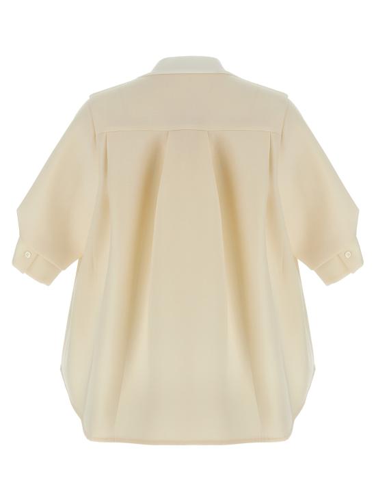 25FW 사카이 가디건 2507953151 White - SACAI