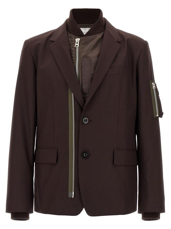 25FW 사카이 자켓 2503743M601 Brown - SACAI