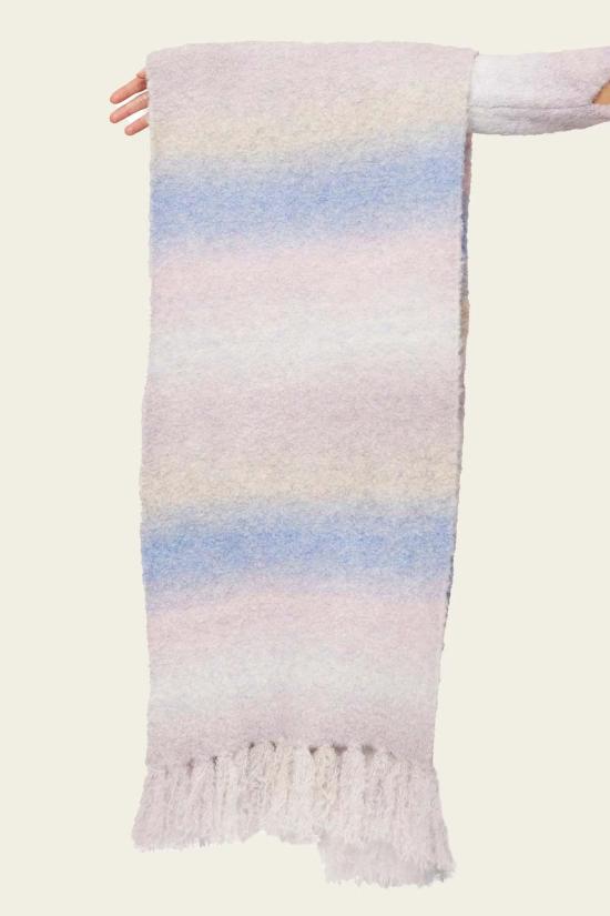  파이드 미 나우 머플러/스카프 Find Me Now Dusty Knit 스카프 일몰 - FIND ME NOW