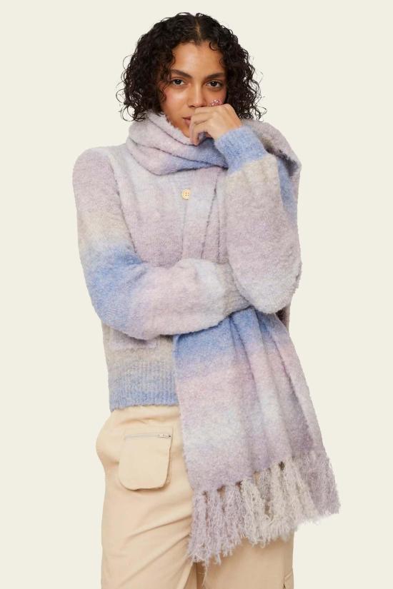  파이드 미 나우 머플러/스카프 Find Me Now Dusty Knit 스카프 일몰 - FIND ME NOW