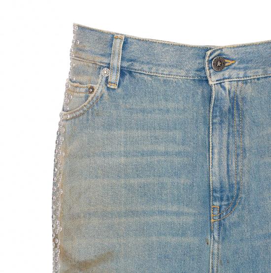 25FW 골든구스 데님 팬츠 GWP02079 P00207650491 Blue - GOLDEN GOOSE