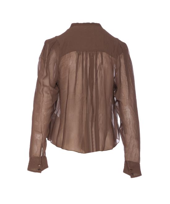 25FW 이자벨마랑에뚜왈 셔츠 HT0189FA C3J01E67KI Brown - ISABEL MARANT ETOILE