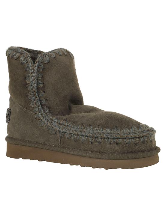 24FW 모우 부츠 MU FW101050A BKOL BLACK OLIVE - MOU