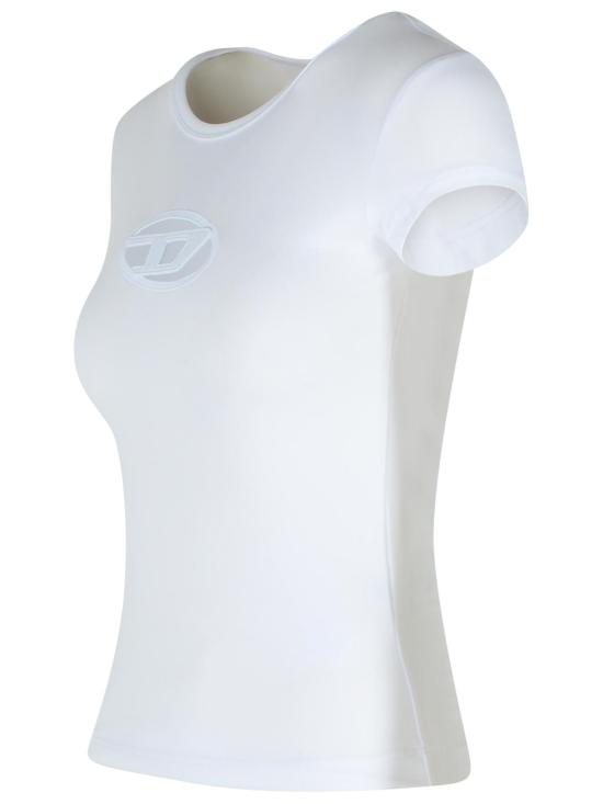 25FW 디젤 반팔 티셔츠 A06268 0AFAA100 White - DIESEL