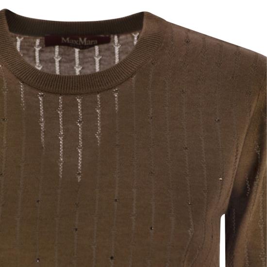 25FW 막스마라 스튜디오 반팔 티셔츠 2526366011600 CAMEL - MAX MARA STUDIO