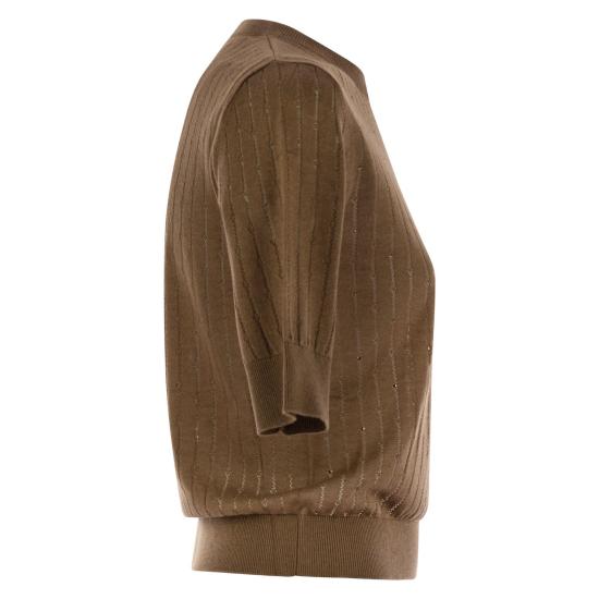 25FW 막스마라 스튜디오 반팔 티셔츠 2526366011600 CAMEL - MAX MARA STUDIO