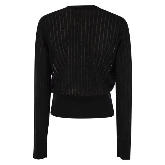 25FW 막스마라 스튜디오 NOGARA 노가라 시퀸 가디건  2526346021600 BLACK - MAX MARA STUDIO