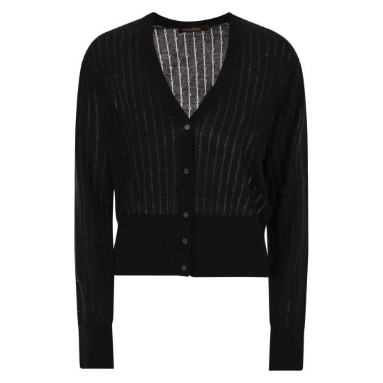 25FW 막스마라 스튜디오 NOGARA 노가라 시퀸 가디건  2526346021600 BLACK