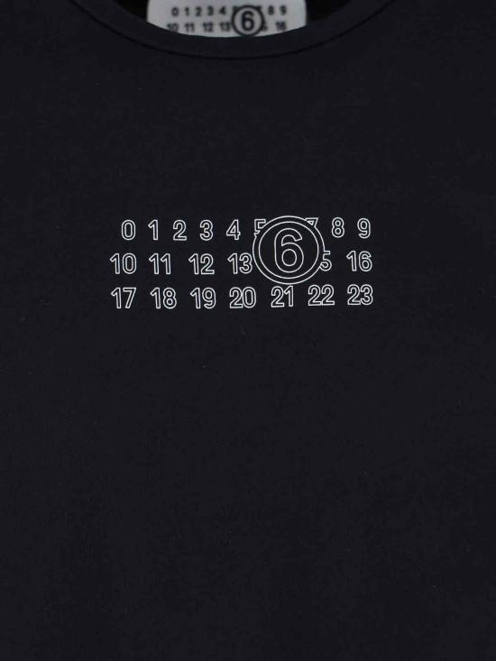 25FW MM6 메종마르지엘라 반팔 티셔츠 SH0GC0057S24312900 Black - MM6 MAISON MARGIELA