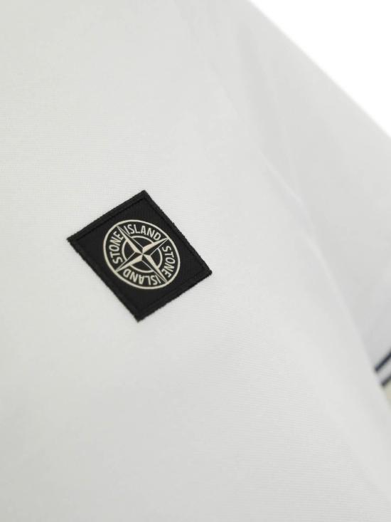 25SS 스톤 아일랜드 폴로 티셔츠 22002SCS0018V1001 White - STONE ISLAND