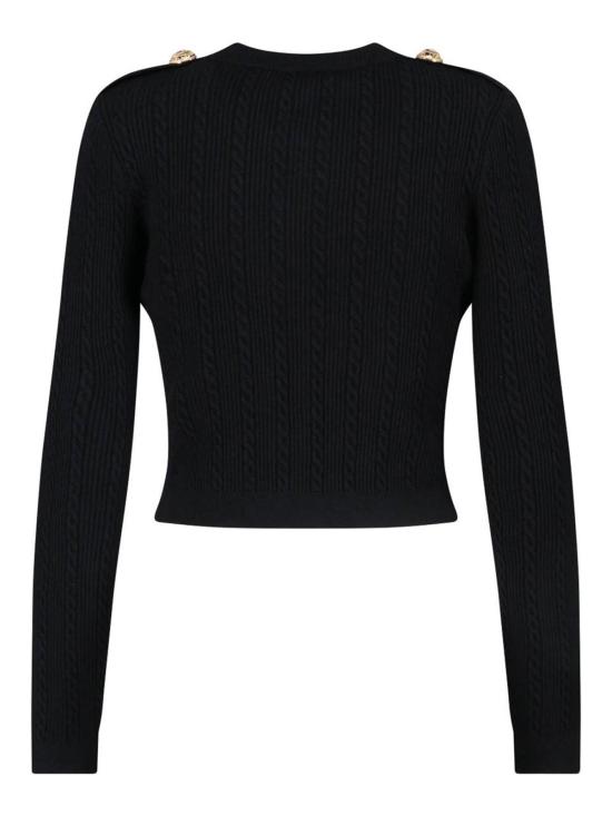 25FW 발망 가디건 FF1KL245KI500PA Black - BALMAIN