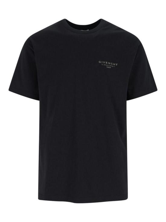 25FW 지방시 반팔 티셔츠 BM71NK3YRV001 Black