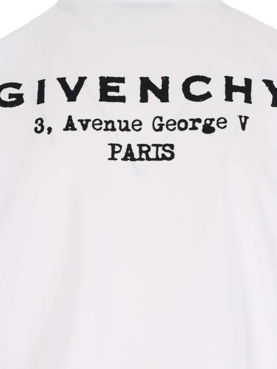 25FW 지방시 반팔 티셔츠 BW70FJP75N100 White - GIVENCHY