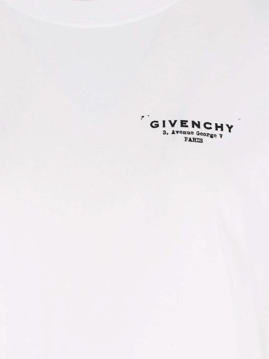 25FW 지방시 반팔 티셔츠 BW70FJP75N100 White - GIVENCHY